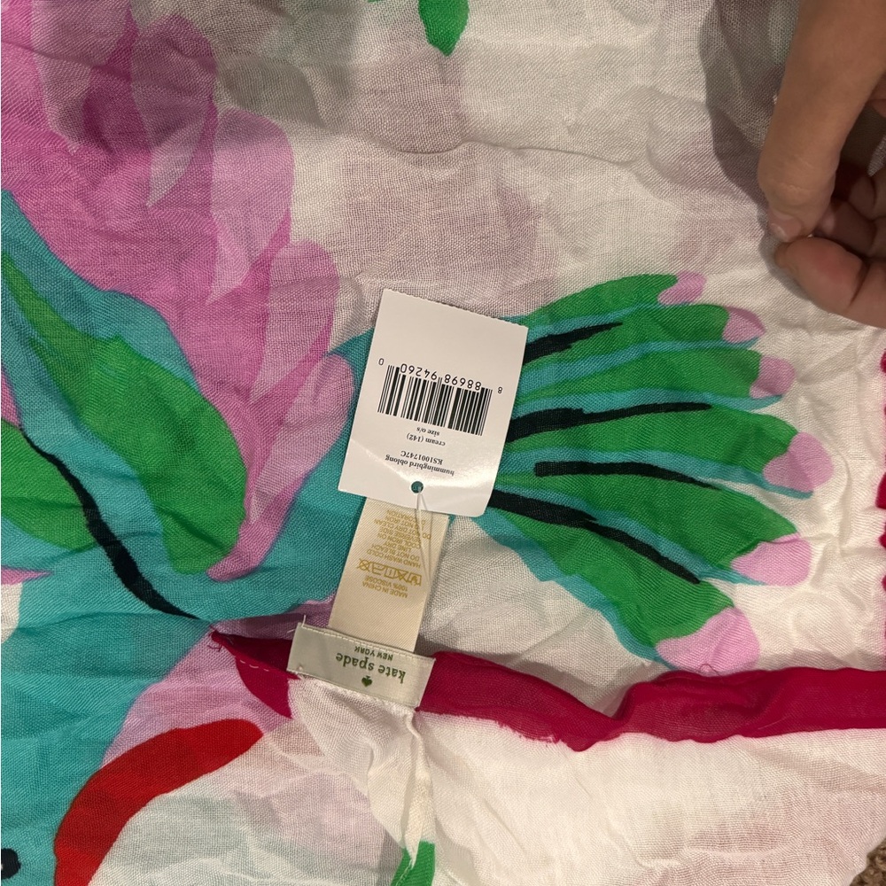 Kate Spade Multicolor Floral Scarf - Picture 4 of 6